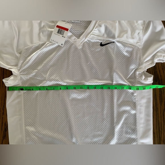 Nike Men’s Vapor White L Football Practice Jersey 908729-100 - Picture 7 of 8